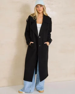 Jackets & Coats*Mooloola Eddie Coat Black