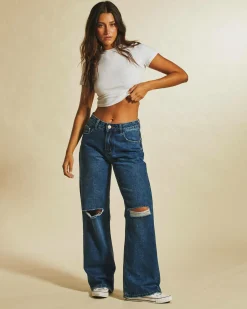 Denim|Bottoms*DESU Eden Jeans Dark Blue