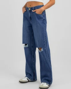 Denim|Bottoms*DESU Eden Jeans Dark Blue