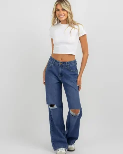Denim|Bottoms*DESU Eden Jeans Dark Blue