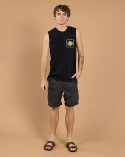 Discount Edition Elastic Waist Shorts Shorts & Bottoms