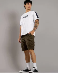 Shorts & Bottoms*Jacks Edition Elastic Waist Shorts Olive
