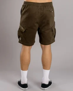 Shorts & Bottoms*Jacks Edition Elastic Waist Shorts Olive