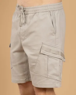Shorts & Bottoms*Jacks Edition Elastic Waist Shorts Stone