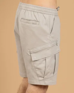 Shorts & Bottoms*Jacks Edition Elastic Waist Shorts Stone
