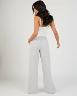 Bottoms*Mooloola Eleanor Pants Black Stripe