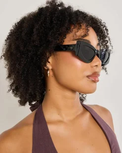 Sunglasses*Aire Electra Sunglasses Black/smoke