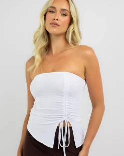 Elena Tube Top Women Tops