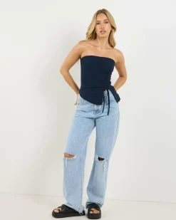 Tops*Ava And Ever Elena Tube Top Ink