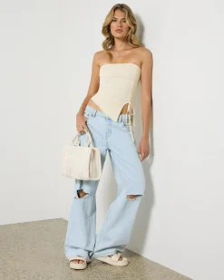 Elena Tube Top Women Tops