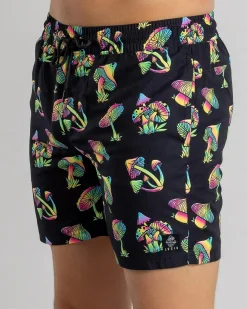 Shorts & Bottoms*Lucid Elevation Elastic Waist Shorts Black
