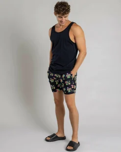 Shorts & Bottoms*Lucid Elevation Elastic Waist Shorts Black