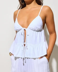 Discount Elia Dallis Top Women Sets|Linen Blend