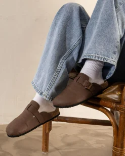 Slides*Ava And Ever Elias 2.0 Slide Sandals Mocha