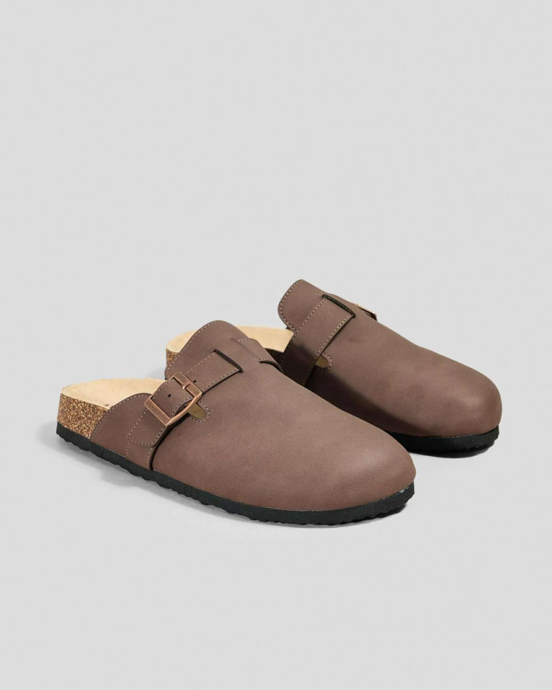 Slides*Ava And Ever Elias 2.0 Slide Sandals Mocha