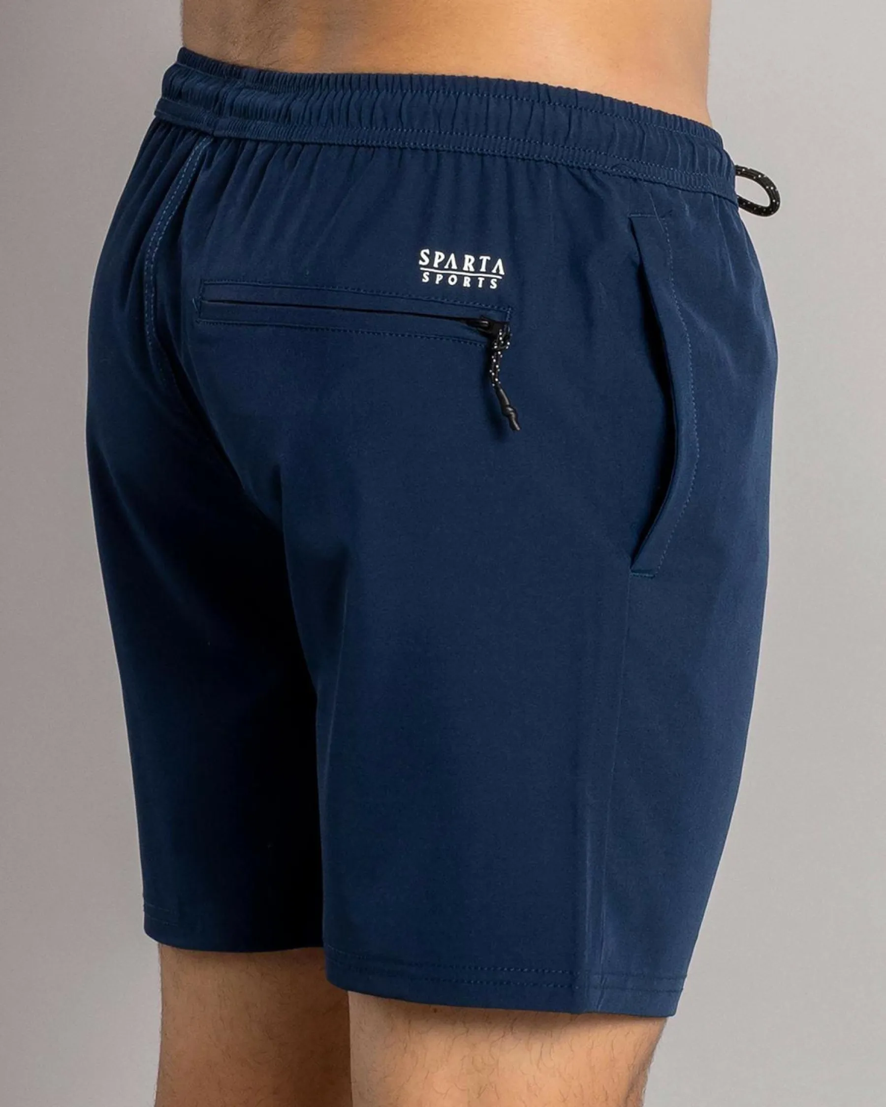 Activewear|Shorts & Bottoms*Sparta Elite Elastic Waist Shorts Deep Blue