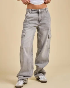 Elkie Cargo Jeans Women Denim|Bottoms