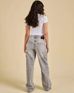 Elkie Cargo Jeans Women Denim|Bottoms