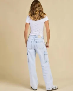 Online Elkie Cargo Jeans Women Denim|Bottoms
