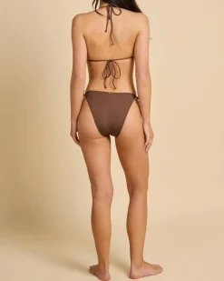 Bikinis*Topanga Ella Tie Side Bikini Bottom Brunette