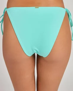 Bikinis*Topanga Ella Tie Side Bikini Bottom Seafoam