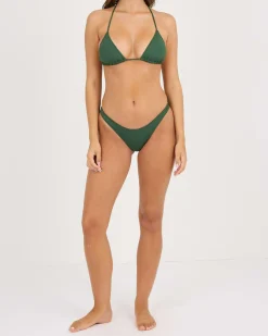 Bikinis*Topanga Ella Triangle Bikini Top Pine Green