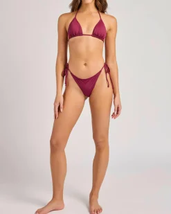 Bikinis*Topanga Ella Triangle Bikini Top Berry