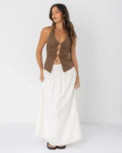 Sale Elle Cabo Halter Top Women Tops