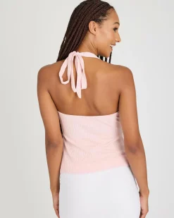 Discount Elle Cabo Halter Top Women Tops