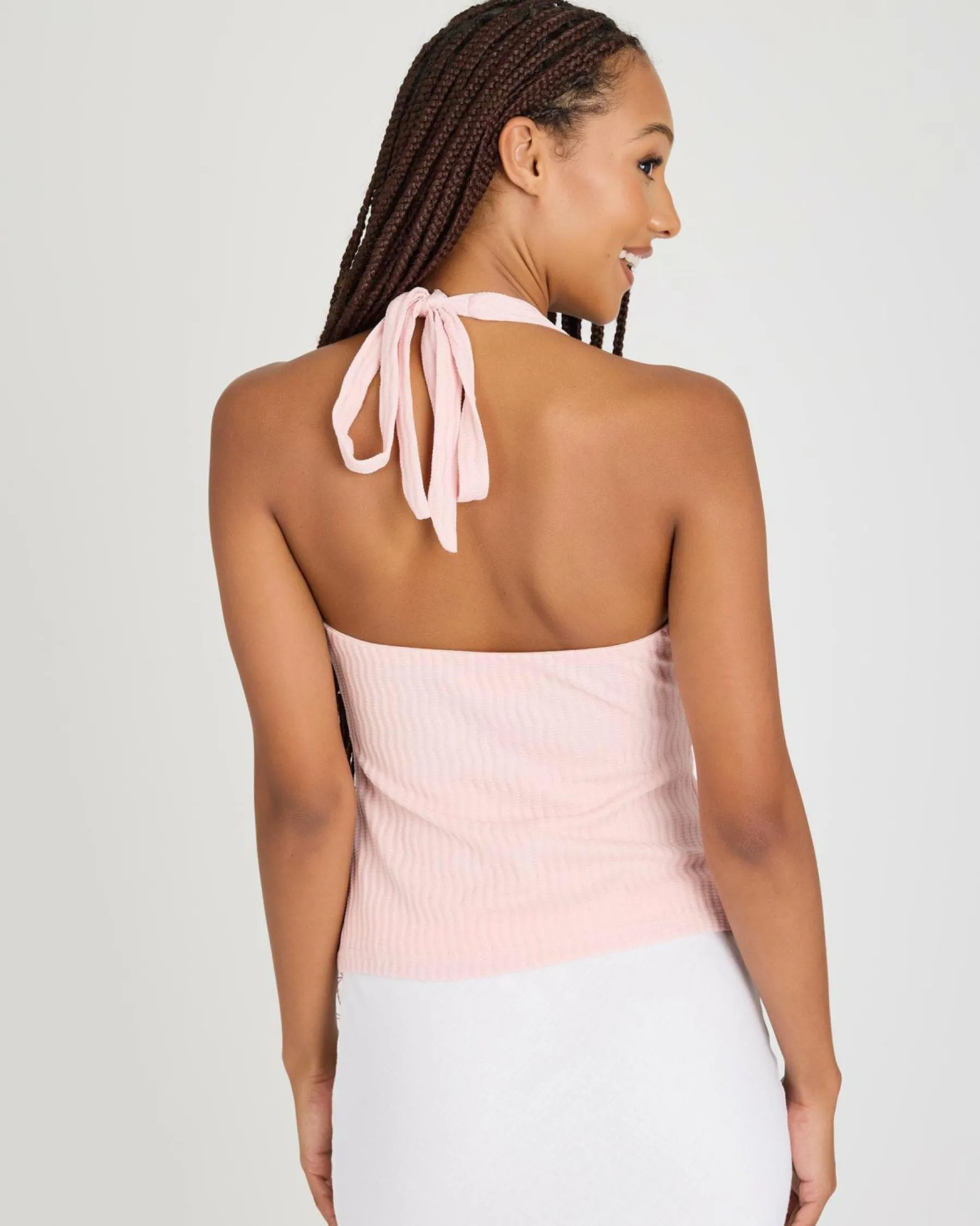 Discount Elle Cabo Halter Top Women Tops