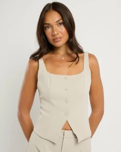 Best Elle Vest Women Tops