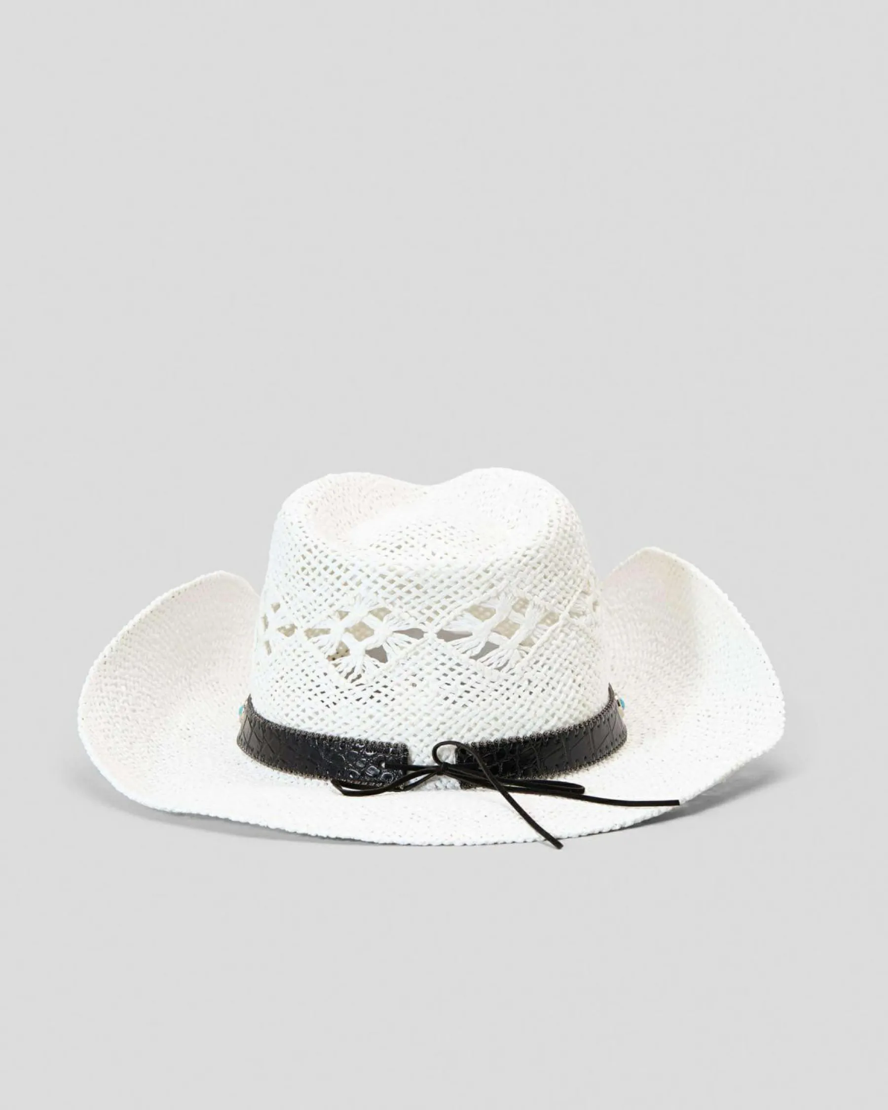 Headwear*Mooloola Ellison Cowgirl Hat White