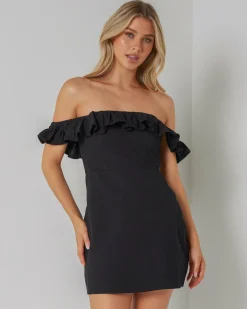 Hot Eloise Dress Women Linen Blend|Dresses