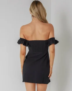 Hot Eloise Dress Women Linen Blend|Dresses