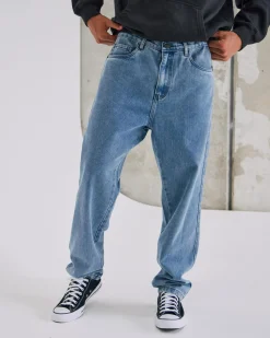 Discount Embroided Denim Standard Jeans Denim|Shorts & Bottoms