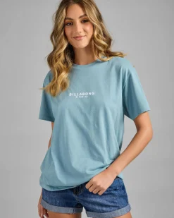 Tops*Billabong Emerald Island T-Shirt Blue Fog