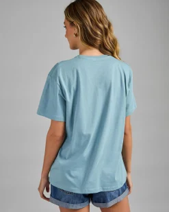 Tops*Billabong Emerald Island T-Shirt Blue Fog