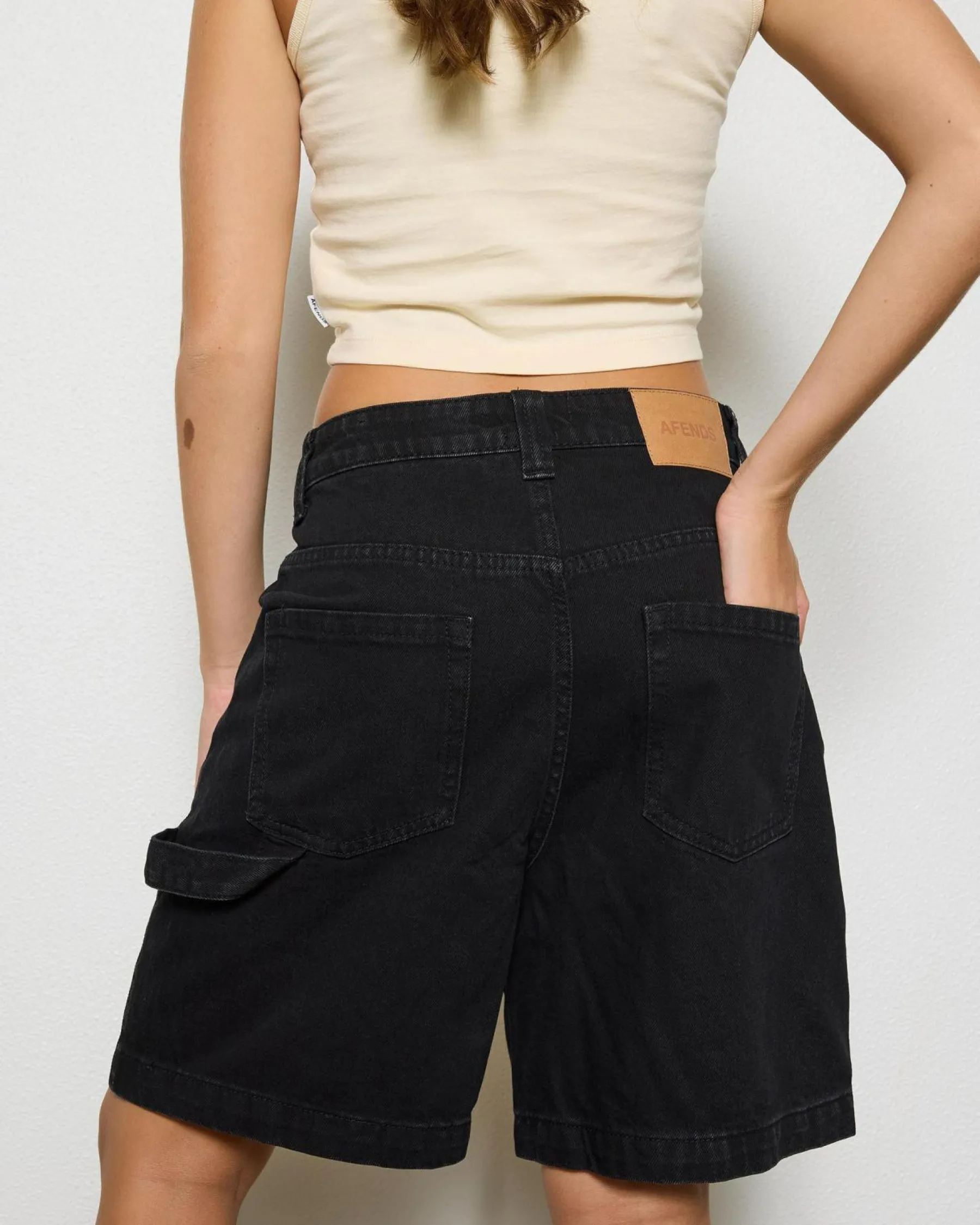 Hot Emilie - Denim Workwear Short Women Denim|Bottoms