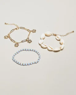 Jewelry|Jewelry*Karyn In LA Emma Bracelet Pack Gold/blue