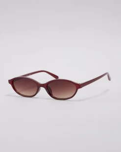 Sunglasses*Indie Eyewear Emma Sunglasses Cherry/gd Brn