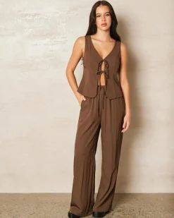 Online Emmi Cupro Pants Women Sets|Bottoms