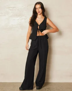 Sets|Bottoms*Ava And Ever Emmi Cupro Pants Black