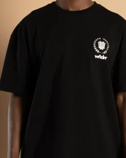 Tops & T-Shirts*Wndrr Emperor Box Fit T-Shirt Black