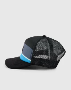Headwear*Quiksilver Emu Coop Trucker Cap Black