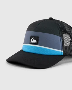 Headwear*Quiksilver Emu Coop Trucker Cap Black