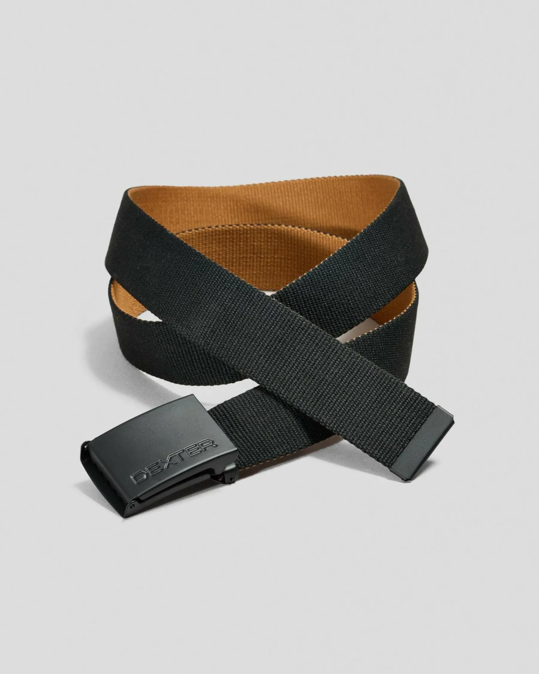 Belts*Dexter Entice Web Belt Black/brown
