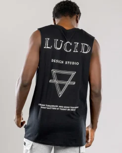 Tops & T-Shirts*Lucid Envelop Muscle Tank Black