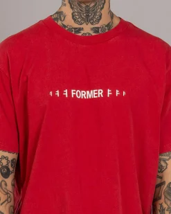 Tops & T-Shirts*Former Envision T-Shirt Washed Red