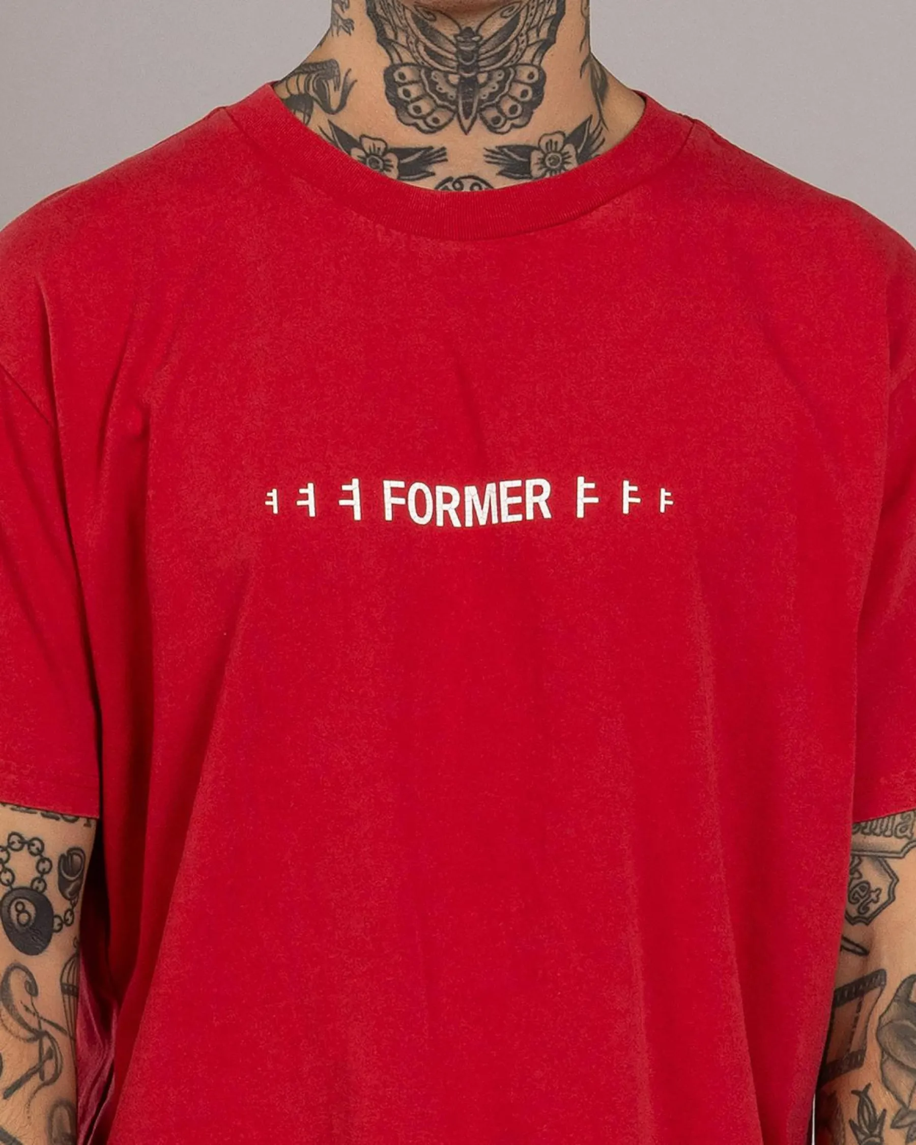 Tops & T-Shirts*Former Envision T-Shirt Washed Red