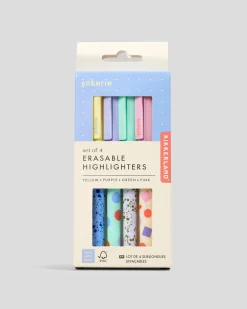 Gifts & Novelty|Pencil Cases & Stationery*Get It Now Erasable Highlighters Multi